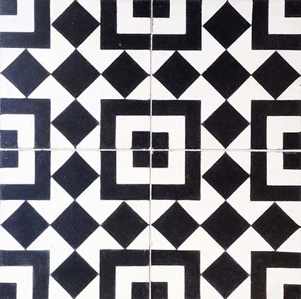 Balboa B&W Encaustic Cement Tiles 20cm*20cm*1.5cm